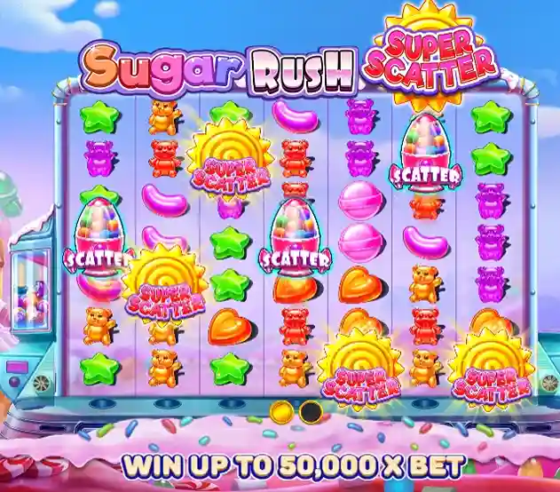 Sugar Rush Super Scatter screenshot